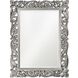 Chateau 42 X 31 inch Glossy Nickel Wall Mirror