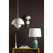 Jojo 2 Light 15 inch Aged Brass/Soft White Pendant Ceiling Light