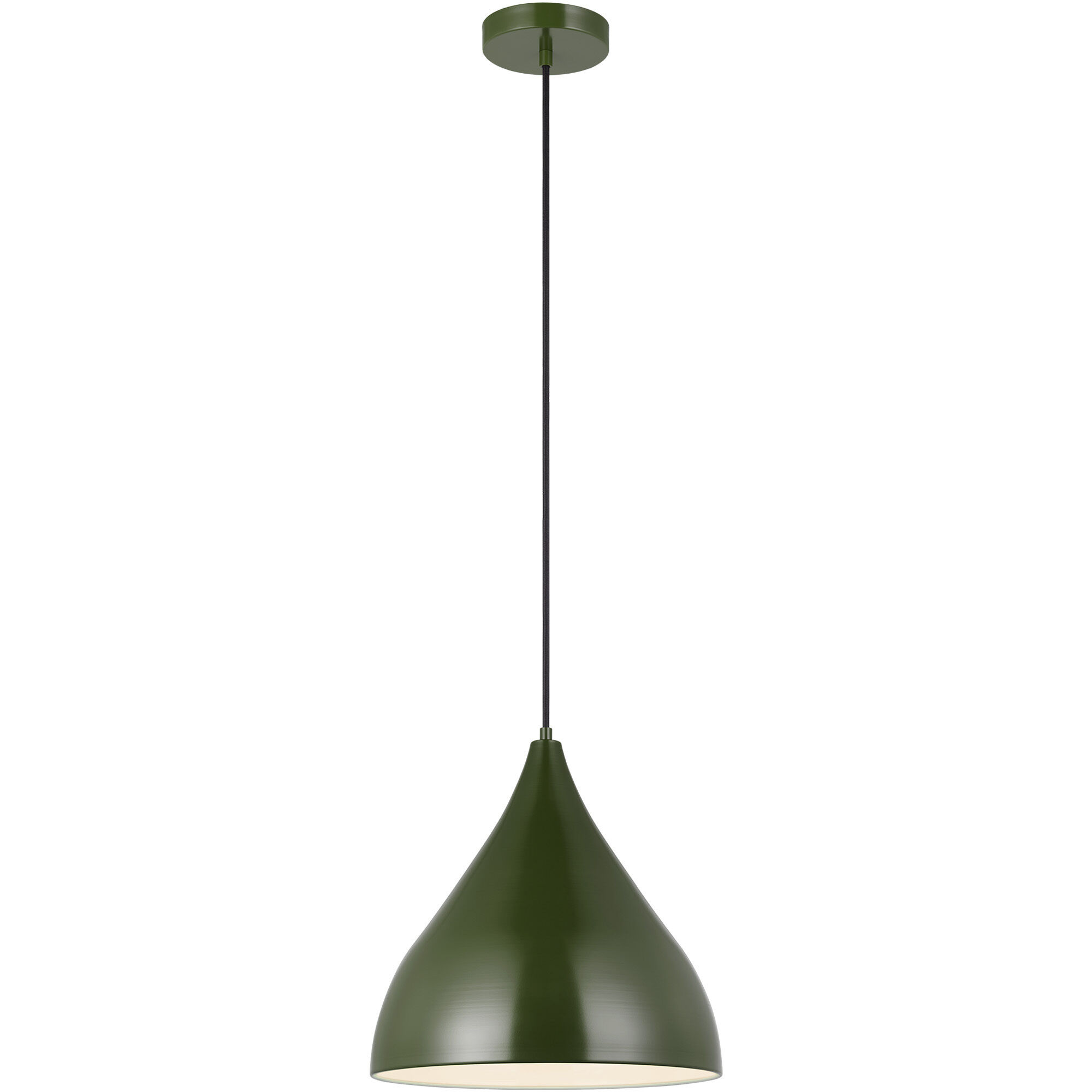 Oden 1 Light 14 inch Olive Pendant Ceiling Light