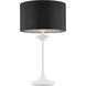 Bexhill 27.25 inch 75 watt Gesso White Table Lamp Portable Light