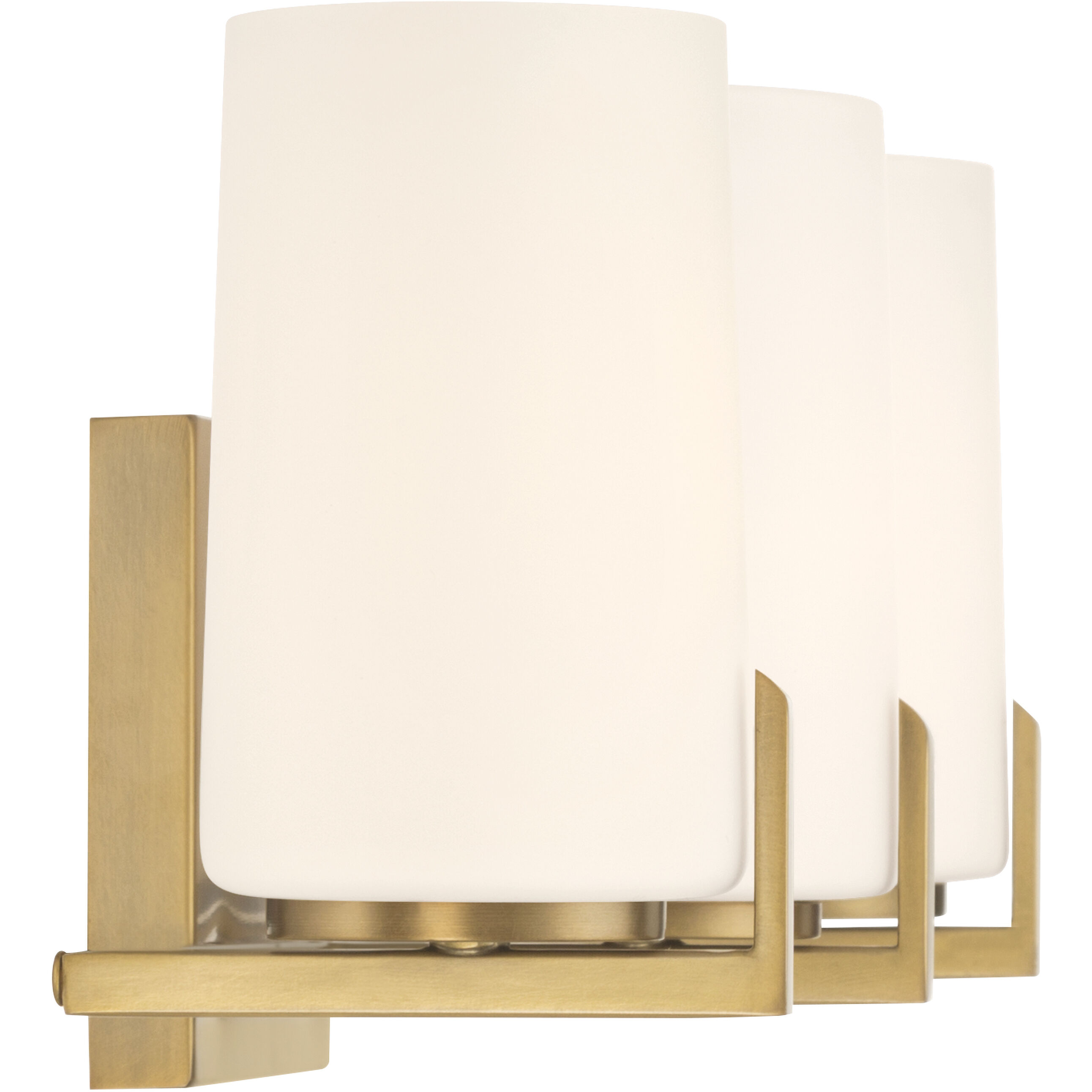 Mirelle 3 Light 25 inch Legacy Brass Vanity Wall Light