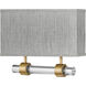 Galerie Luster LED 15 inch Heritage Brass ADA Indoor Wall Sconce Wall Light