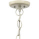 High 1 Light 22 inch Natural Pendant Ceiling Light