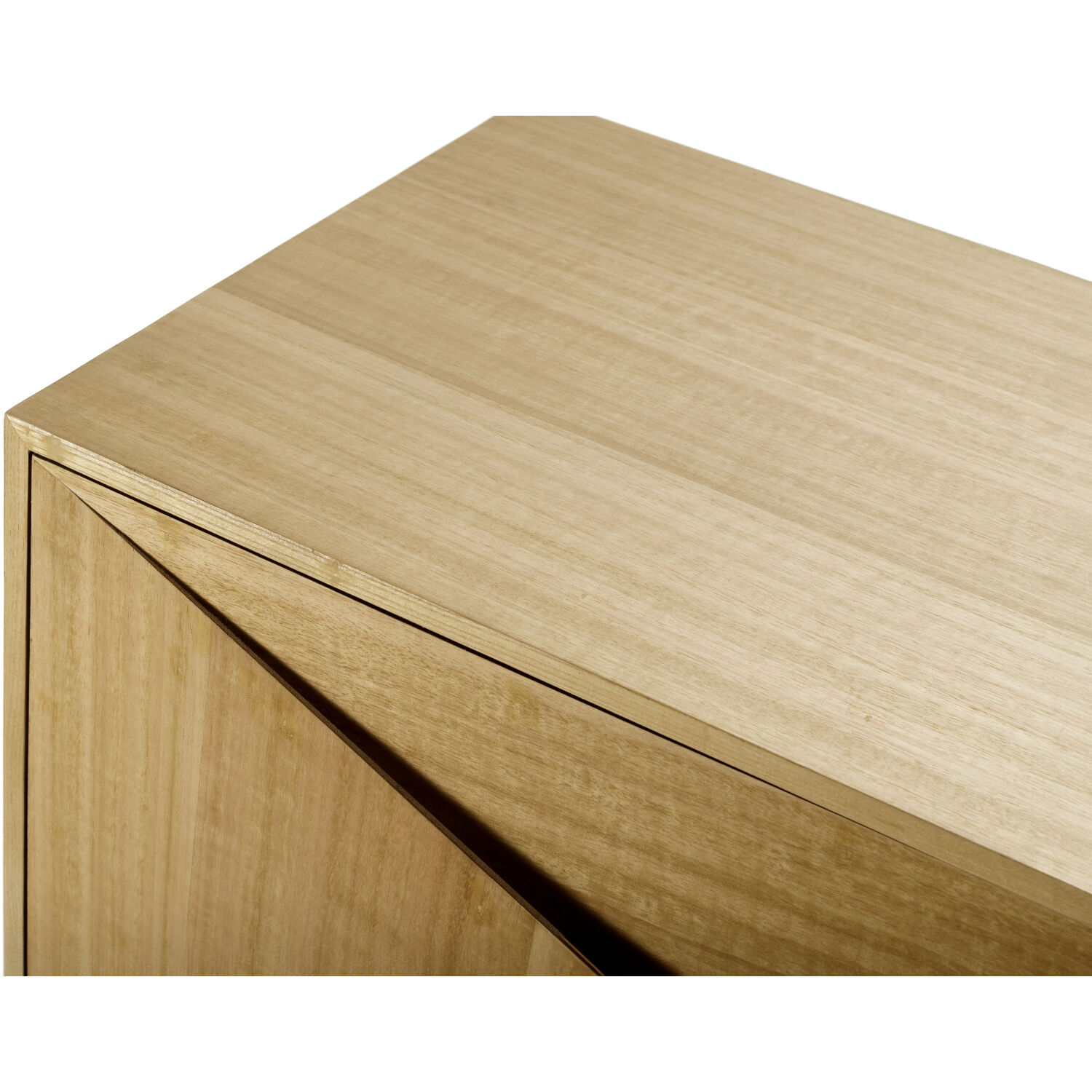 Scalene 35 X 18 inch Clear / Brown Sideboard