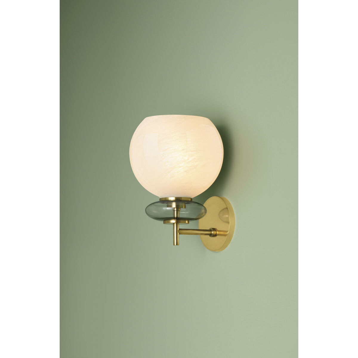 Alexia 1 Light 7.75 inch Aged Brass Wall Sconce Wall Light