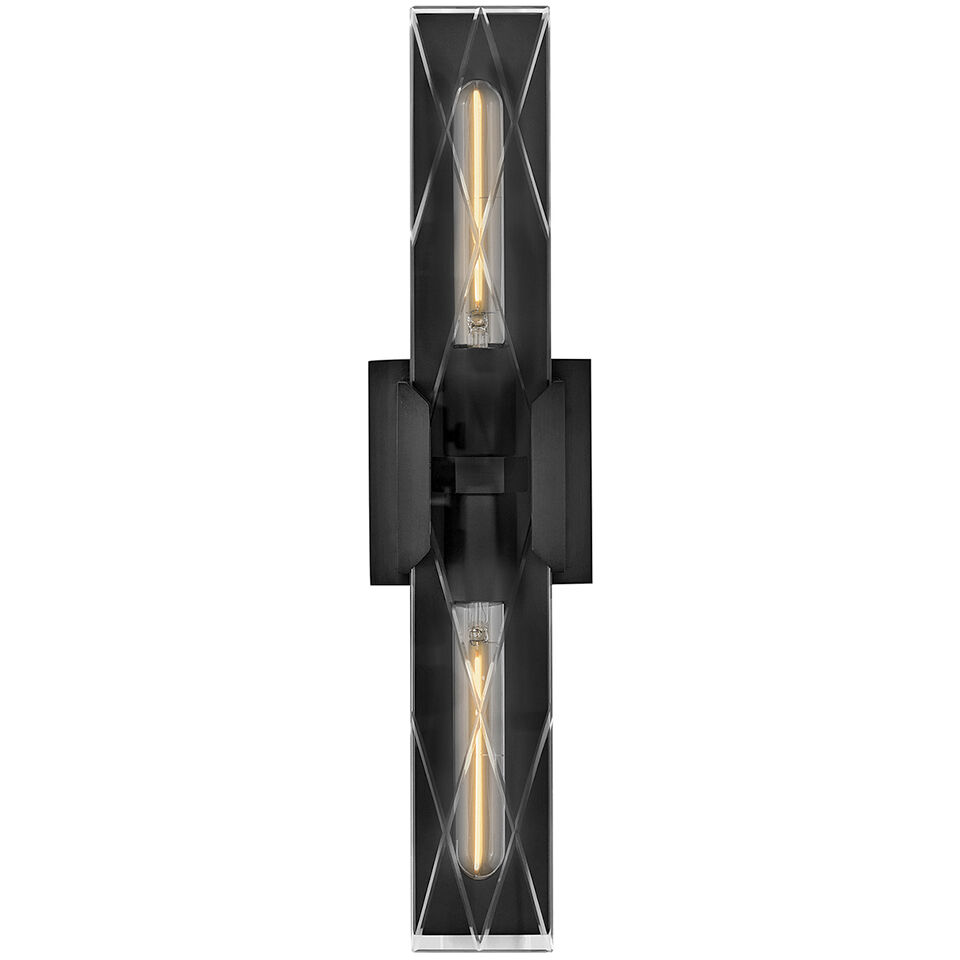 Monte 2 Light 5 inch Black Oxide Bath Light Wall Light