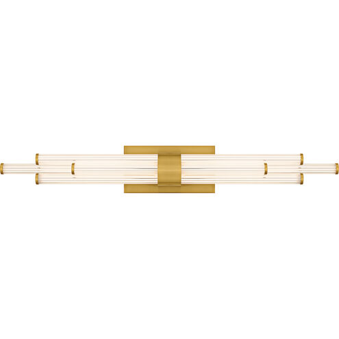 Talbott LED 32 inch Brushed Gold Bath Light Wall Light, Large