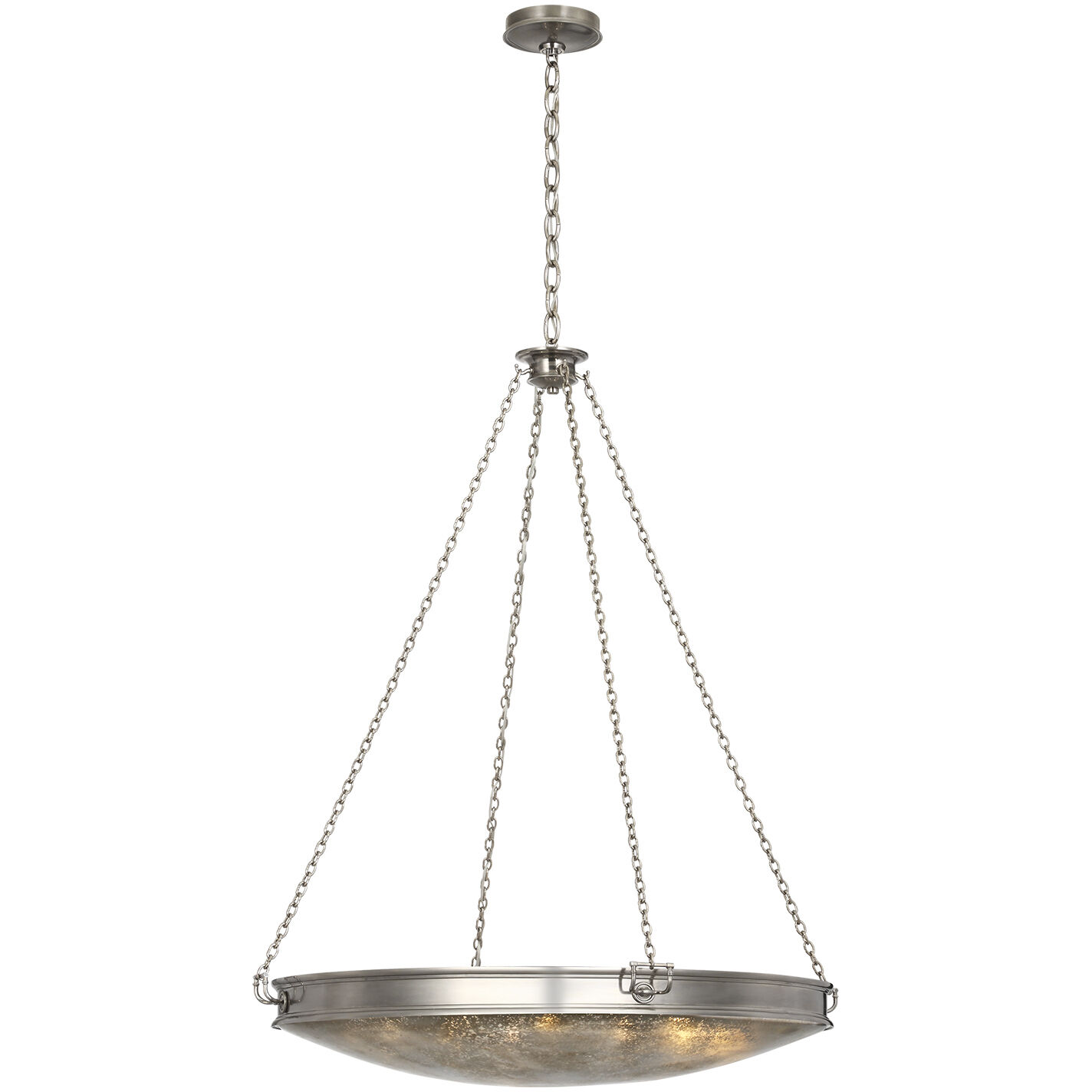 Marie Flanigan Quinn LED 34.75 inch Pewter Chandelier Ceiling Light
