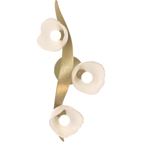 Mika LED 24 inch Modern Brass Sconce/Semi-Flush Wall Light, Large
