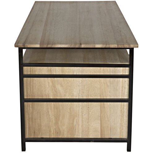 Nabucco 60 X 30 inch Bleached Walnut Desk