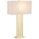 Whistledown 31.25 inch 150 watt Brass Table Lamp Portable Light