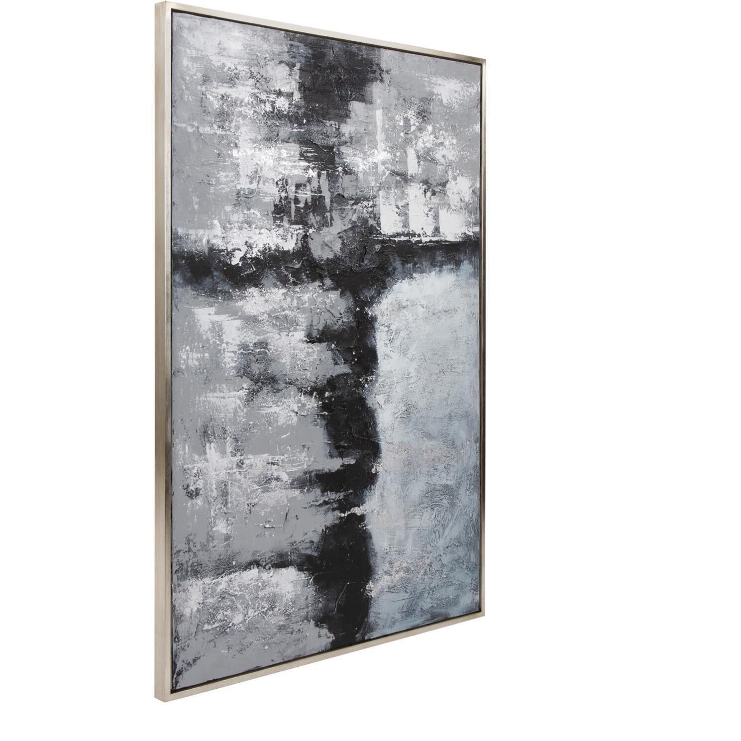 Abstract Landscape 61.75 X 41.75 inch Hand Painted Canvas