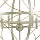 Brandywine 5 Light Silver Ridge Pendant Ceiling Light