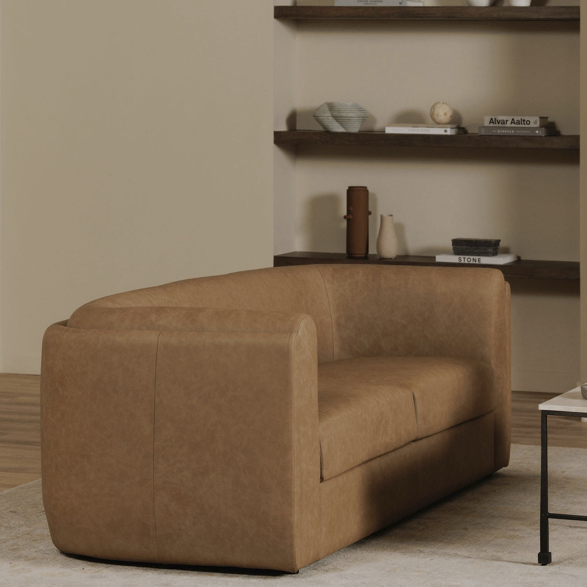 Alora Brown Sofa