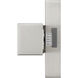 Maxx 18 inch Brushed Steel Vanity/Bath Bar Wall Light