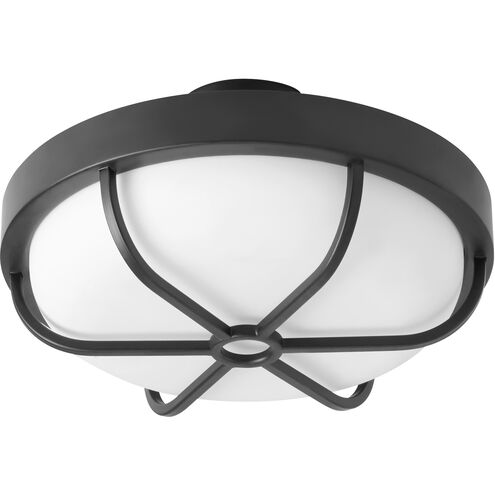 Enorme 1 Light Black Fan Light Kit