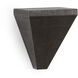 Chelsea House 10 inch Black Wall Bracket Wall Light
