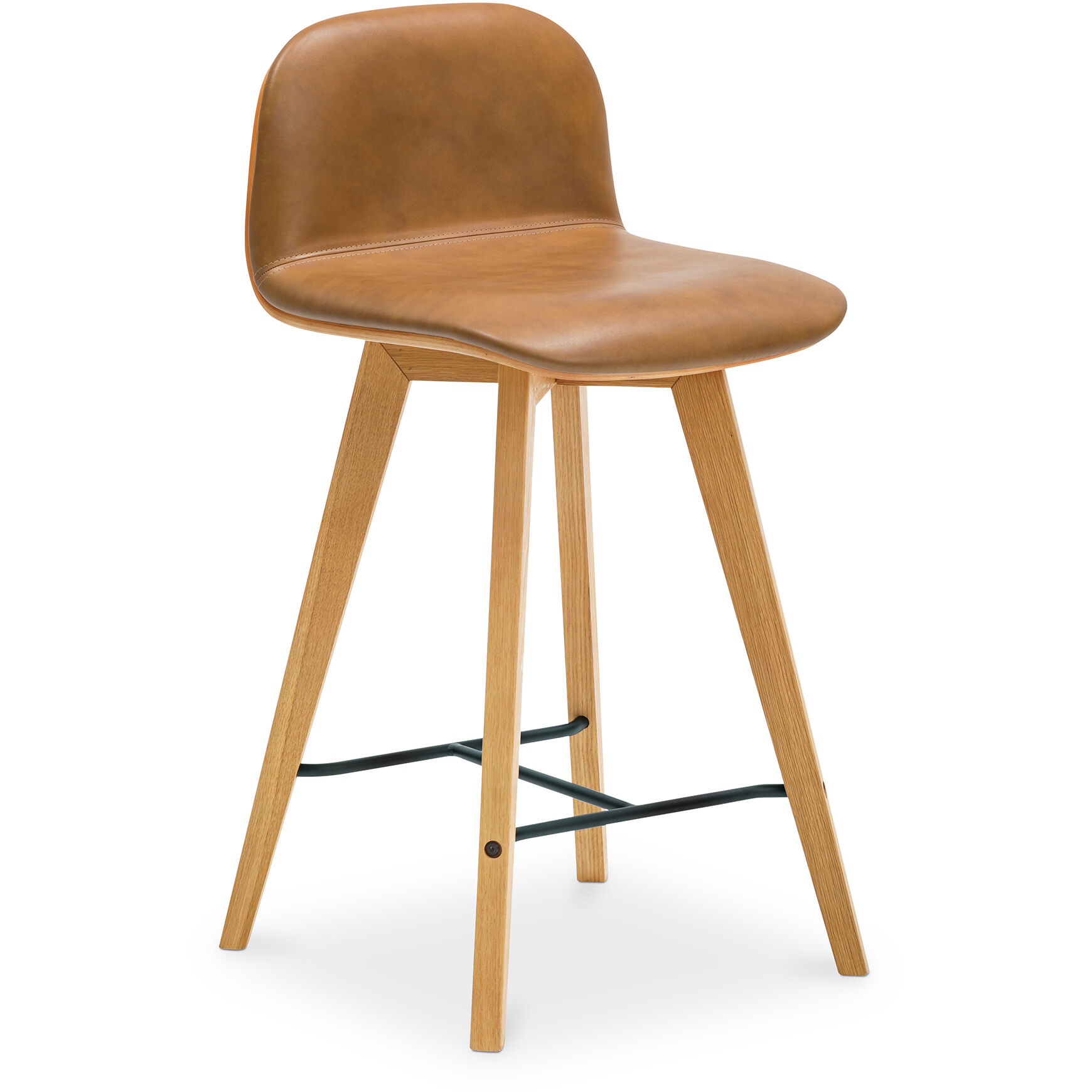 Napoli 34 inch Brown Counter Stool