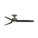 Spitfire 54 inch Antique Graphite with Black Blades Indoor/Outdoor Smart Ceiling Fan in 21, Kit