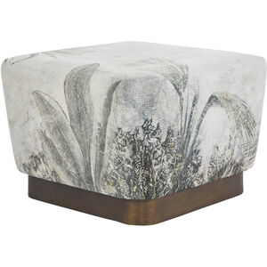 Tangle 17 inch Print Ottoman
