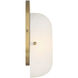 Heathcote 1 Light 4.5 inch Legacy Brass Vanity Light Wall Light