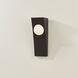 Victor 1 Light 5 inch Textured Bronze Wall Sconce Wall Light