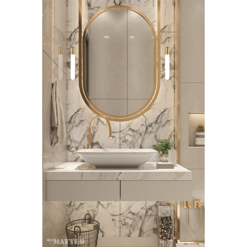 Aydin LED 1.75 inch Aged Gold Brass Pendant Ceiling Light