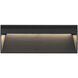 Casa LED 4.5 inch Black Exterior Wall/Step Light