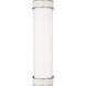kate spade new york Monroe LED 4.5 inch Burnished Brass Vanity Light Wall Light