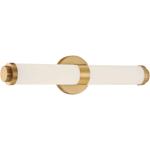 Aqua LED 19 inch Brushed Gold Vanity Light Wall Light