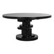 Hugo 60 X 60 inch Hand Rubbed Black Dining Table