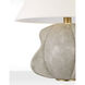 Kelly Wearstler Delmar 22.25 inch 15 watt Antiqued White Table Lamp Portable Light