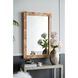 Burl 39.8 X 28 inch Brown Mirror