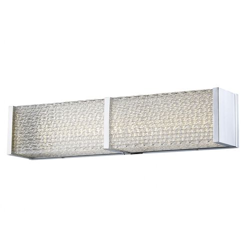Cermack St. LED 24 inch Polished Chrome Vanity Bath Bar Wall Light