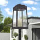 Oslo 4 Light 31 inch Bronze with Antique Brass Candles Outdoor Post Top Lantern