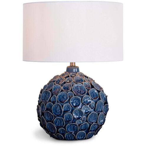 Lucia 26 inch 150.00 watt Blue Table Lamp Portable Light