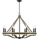 Sonoma 8 Light 34 inch Dark Bronze Chandelier Ceiling Light