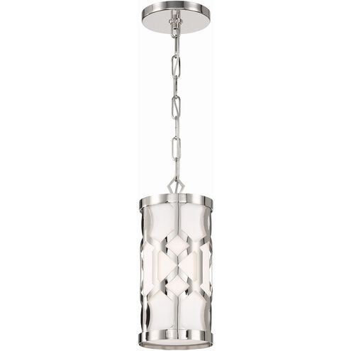 Jennings 1 Light 6 inch Polished Nickel Mini Pendant Ceiling Light
