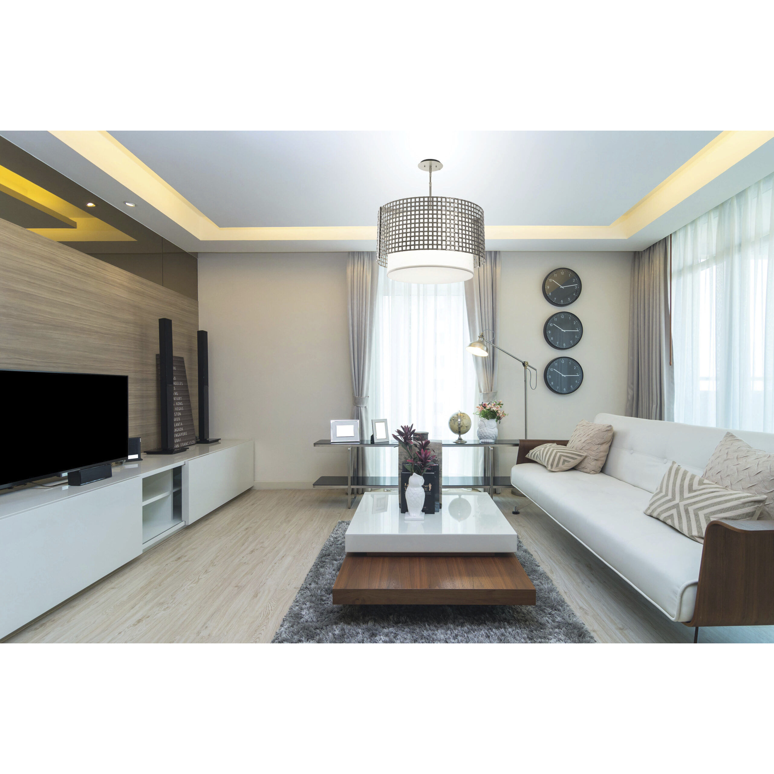 Tweed 4 Light 35.9 inch Gilded Brass Chandelier Ceiling Light, Drum