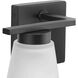 Tanner 2 Light 13 inch Matte Black Vanity Light Wall Light