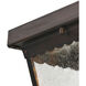 Springfield 2 Light 10 inch Hazelnut Bronze Outdoor Flush Mount