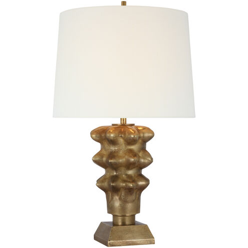 Thomas O'Brien Luxor 25.25 inch 15.00 watt Museum Brass Table Lamp Portable Light, Medium