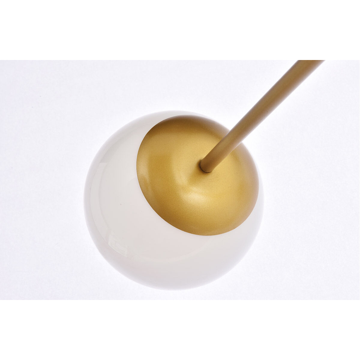 Briggs 6 Light 30 inch Brass Pendant Ceiling Light