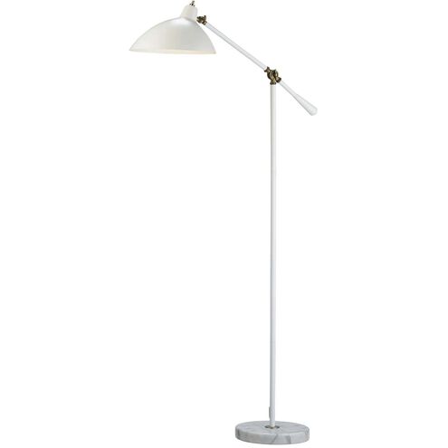 Peggy 52 inch 60.00 watt White Floor Lamp Portable Light
