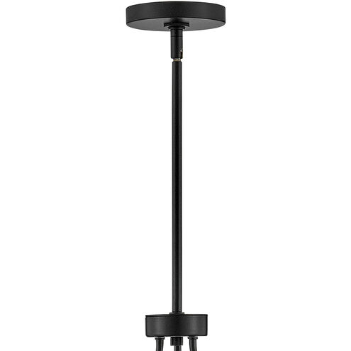 Lazlo LED 38 inch Black Chandelier Ceiling Light