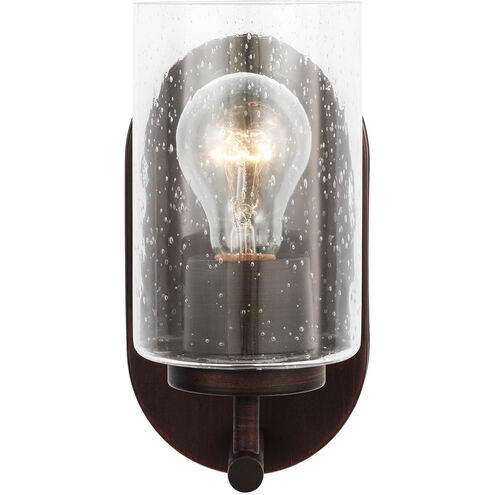 Oslo 1 Light 4.75 inch Bronze Wall Bath Fixture Wall Light