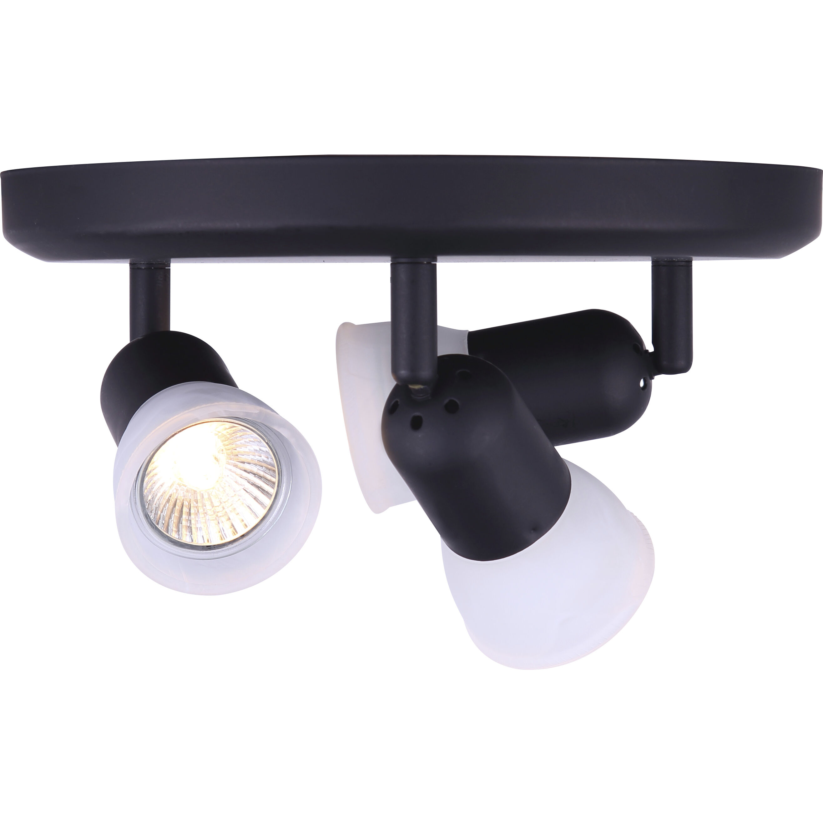 James 3 Light 10 inch Oil Rubbed Bronze Ceiling/Wall Light Ceiling Light