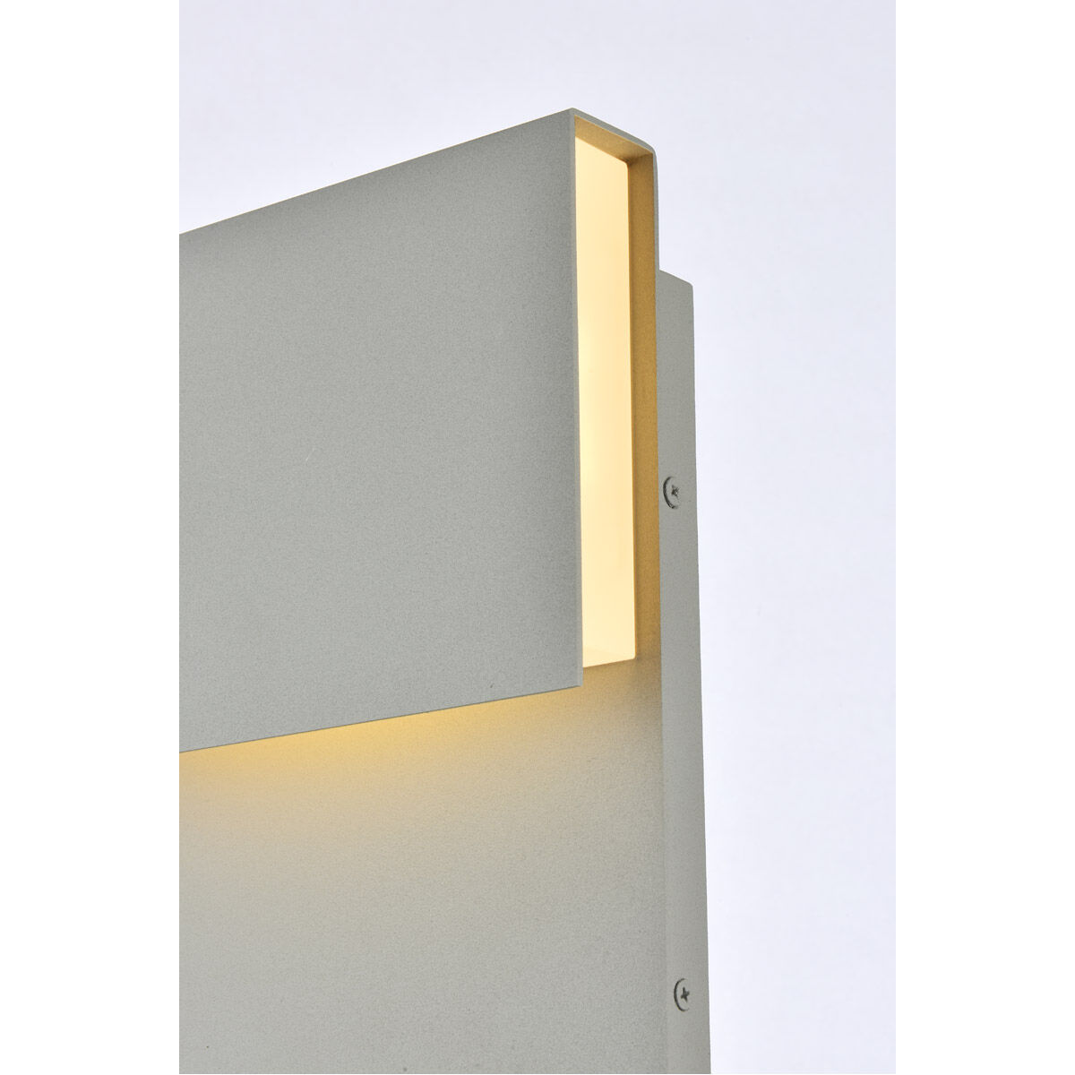 Raine 11 inch Silver Outdoor Wall Light