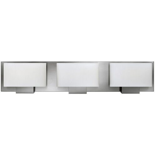 Mila 3 Light 24 inch Brushed Nickel Vanity Light Wall Light