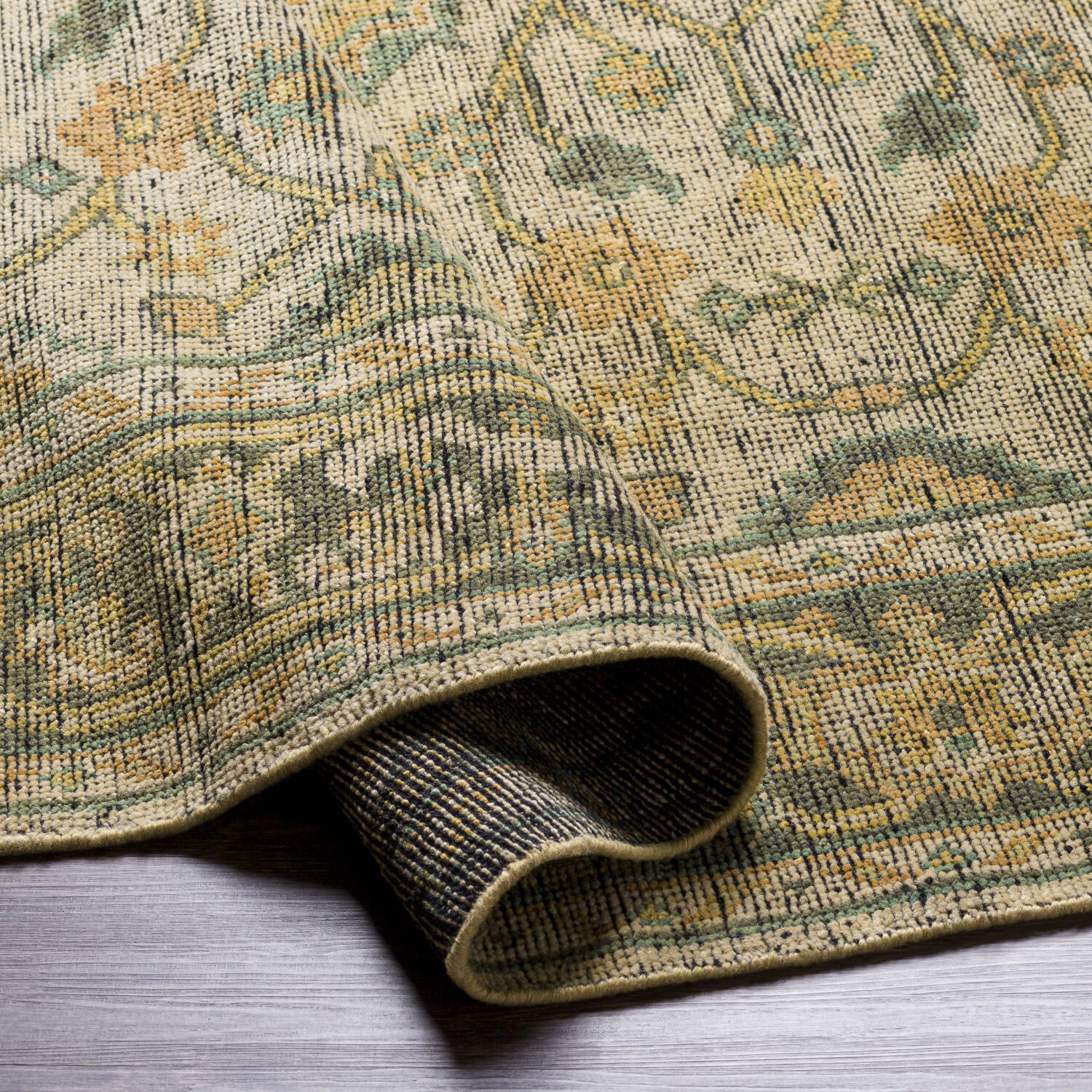 Reign 108 X 72 inch Tan Rug in 6 X 9, Rectangle